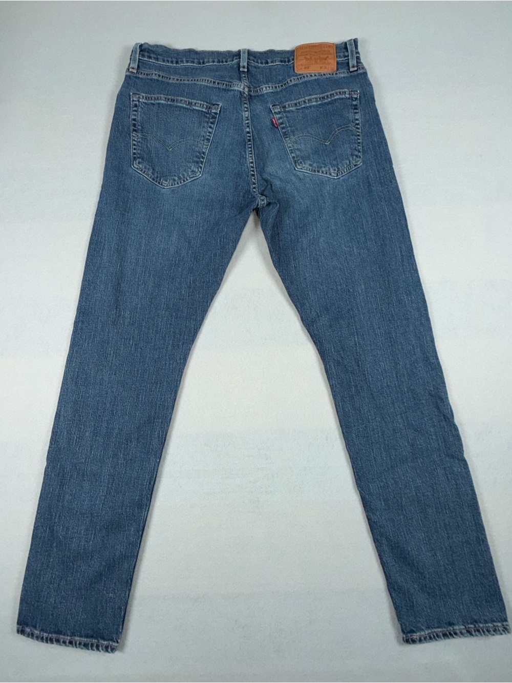 Levis 512 Premium Denim Mens Jeans W36 L30 Slim Tapered Leg Fit Dark **READ